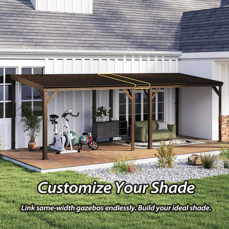 Gazebo Connector Kit for 8ft Width Wall Mounted Gazebos, photo 3 of 5