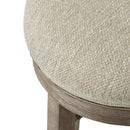 Swivel Counter Stool - Cream / Reclaimed Gray by HouseOfZazla