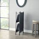 Cordelia - Hand-Brushed Console Table - Black / Bronze by HouseOfZazla