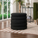 Fuji - Oversized Round Storage Ottoman by HouseOfZazla