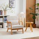 Accent Arm Chair With Pillow Upholstered by HouseOfZazla