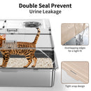 Stainless Steel Cat Litter Box Big Size by HouseOfZazla