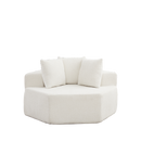 54-Inch Modern-Style Hexagonal Single Lounge Chair