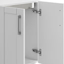 Shaker - Modern Wide, Laundry Cabinet With Faucet And Stainless Steel Sink by Unique Piece Furniture