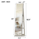 Swivel Jewelry Cabinet With Full Length Mirror by Unique Piece Furniture