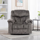 Swivel And Rocking Recliner Chair With Massage And Heating by HouseOfZazla