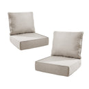 6" Thicker Outdoor Chair Cushion Set - Waterproof & Durable