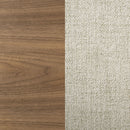 Graham - 5 Piece Round Dining Table Set - Walnut by HouseOfZazla