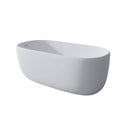 51" Freestanding Bathtub in Matte White