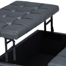 Harrison - Upholstered Coffee Table Storage Ottoman by HouseOfZazla