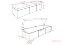 Avalon - Multifunctional Storage Ottoman Bench by HouseOfZazla