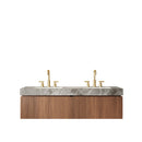 MURI 60" Bathroom Vanity & Sink, Floating Plywood Storage Cabinet