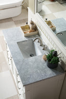James Martin Bristol 48" Single Bathroom Vanity, Bright White