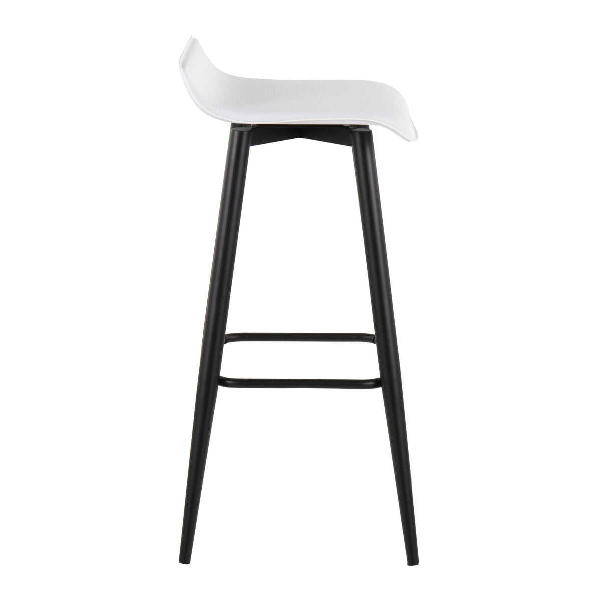 Ale - Contemporary Fixed Height Bar Stool (Set of 2), photo 13 of 20
