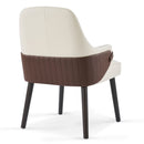 Indoor Dining Chair (Set of 2) - Beige / Brown by HouseOfZazla