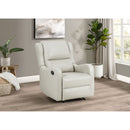 Cortland - Upholstered English Arm Recliner Chair Comfort Enhancing Lounge Chair - Ivory by HouseOfZazla