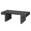 American Vintage Industrial Coffee Table, Double Tier Design by Unique Piece Furniture