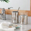 5-Piece Decorative Mosaic Glass Bathroom Accessories Set