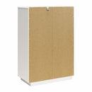 Valencia - 5 Drawer Dresser - White / Gray by Unique Piece Furniture