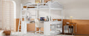 Loft Bed With Drawers, Cabinet, Shelves With Desk by HouseOfZazla