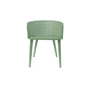 Milan Outdoor Dining Chair Set of 2 by HouseOfZazla