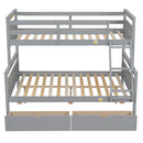 Bunk Bed With Ladder And Safety Guardrail by HouseOfZazla