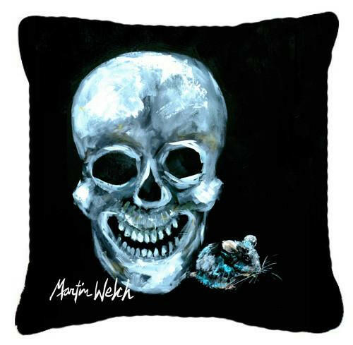 Ekk A Meece Canvas Fabric Decorative Pillow MW1106PW1414