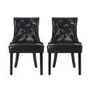 Cheney Contemporary Dining Chair Tufted Upholstery (Set of 2)
