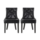 Cheney Contemporary Dining Chair Tufted Upholstery (Set of 2) by HouseOfZazla