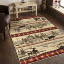 Nature's Nest - GC_CBL3005 Lodge Area Rug by HouseOfZazla