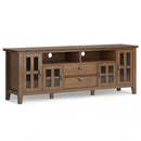 Artisan - TV Media Stand - Rustic Natural Aged Brown by HouseOfZazla