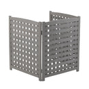 3 Panel Outdoor Air Conditioner Fence Screen by HouseOfZazla
