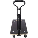 Heavy Duty Wooden Rectangle Moving Dolly
