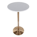 Pebble - Contemporary & Glam Adjustable Dining / Bar Table by HouseOfZazla