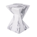 18.5"H Modern Outdoor Concrete Side Table