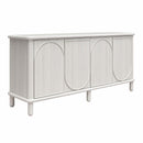 Selena - Credenza - Rustic White by Unique Piece Furniture