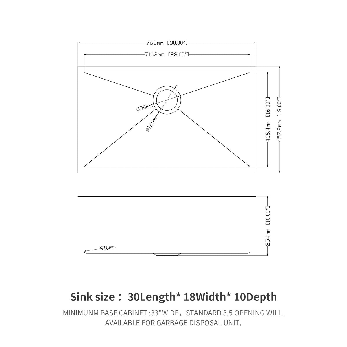 Undermount Kitchen Sink With Deep Single Bowl, photo 27 of 35