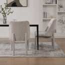 Wide Minimalist Dining Chair by HouseOfZazla