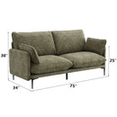 Dalton - Sofa With 2 Pillows - Green by Unique Piece Furniture