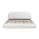 Archie Puffy Grounded - Upholstered Platform Bed by HouseOfZazla