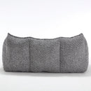 Comfortable Dual Beanbag Chair With High Resilience Foam Core For 2 People by HouseOfZazla
