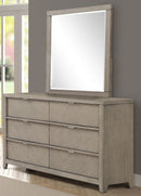 6 Drawer Dresser - Light Gray by HouseOfZazla