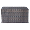 Comfortable Modern Patio Rattan Sectional Set With Cushions by HouseOfZazla