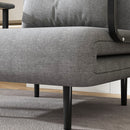 3 In 1 Convertible Folding Sofa Bed With Adjustable Backrest And Pillow by Unique Piece Furniture