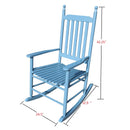 Wooden Porch Rocker Chair by HouseOfZazla