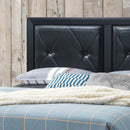 Padded Headboard Bed