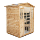 Four Person Far-Infrared Old Fir Outdoor Sauna Room