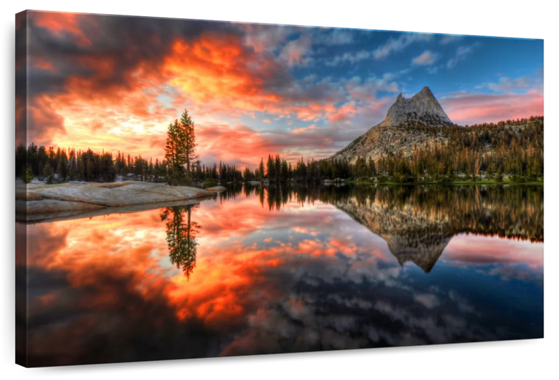 Yosemite Park Sunset Wall Art