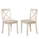 Modern Dining Table Set For 4, Round Table And 4 Kitchen Room Chairs, 5 Piece Kitchen Table Set For Dining Room, Dinette, Breakfast Nook by HouseOfZazla