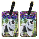 Keeshond Luggage Tag